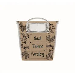 Gift Campaign Semi di erbe aromatiche in grande vaso in zinco Mix Seeds></noscript> Vasetti Con Semi
