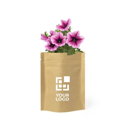 Gift Campaign Semi di petunia e terriccio in busta di carta personalizzata Envelope> Vasetti Con Semi