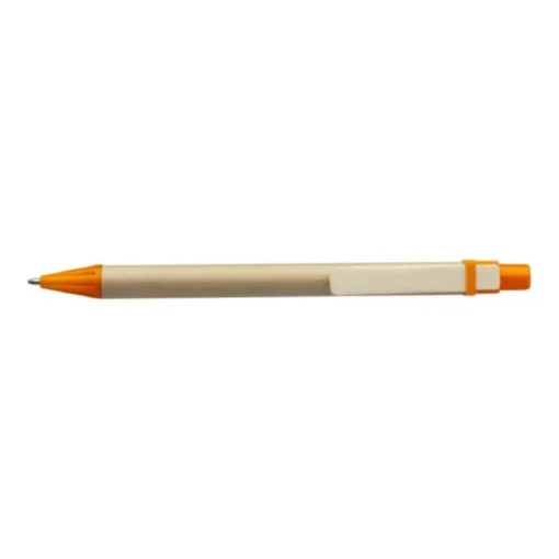 Gift Campaign Semplice penna in cartone con clip in legno inchiostro blu Woodclip> Penne Ecologiche