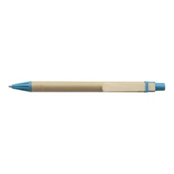 Gift Campaign Semplice penna in cartone con clip in legno inchiostro blu Woodclip></noscript> Penne Ecologiche