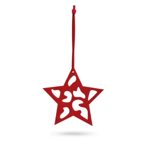 Gift Campaign Set 3 decorazioni natalizie in feltro: stella, albero e fiocco di neve> Gadget Natalizi