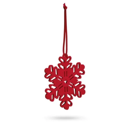 Gift Campaign Set 3 decorazioni natalizie in feltro: stella, albero e fiocco di neve> Gadget Natalizi