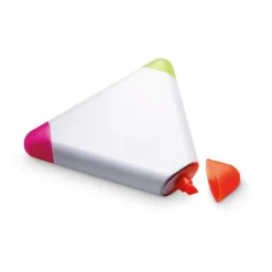 Gift Campaign Set 3 evidenziatori in formato triangolare personalizzabile Triangle> Evidenziatori