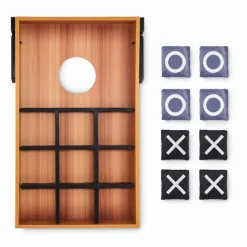 Gift Campaign Set 2 giochi in 1 Cornhole e Tris pubblicitari SandBag e TicTacToe></noscript> Giochi E Passatempo