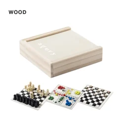 Gift Campaign Set 3 giochi in 1 in scatola di personalizzabile Enjoy></noscript> Giochi E Passatempo