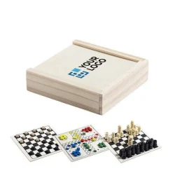 Gift Campaign Set 3 giochi in 1 in scatola di personalizzabile Enjoy></noscript> Giochi E Passatempo