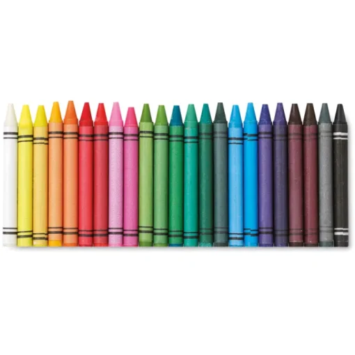 Gift Campaign Set 30 pastelli in astuccio di cartone cilindrico promozionale Wax 30> Regali Per Bambini|Matite Colorate