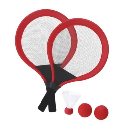 Gift Campaign Set 2 racchette con 2 palline coordinate e volano per esterni> Giochi E Passatempo