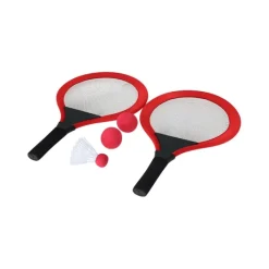 Gift Campaign Set 2 racchette con 2 palline coordinate e volano per esterni> Giochi E Passatempo