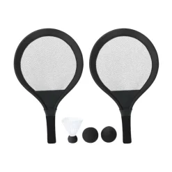 Gift Campaign Set 2 racchette con 2 palline coordinate e volano per esterni></noscript> Giochi E Passatempo