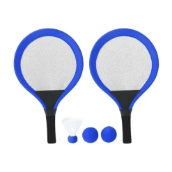 Gift Campaign Set 2 racchette con 2 palline coordinate e volano per esterni></noscript> Giochi E Passatempo