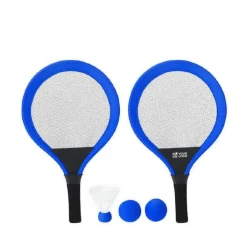 Gift Campaign Set 2 racchette con 2 palline coordinate e volano per esterni></noscript> Giochi E Passatempo