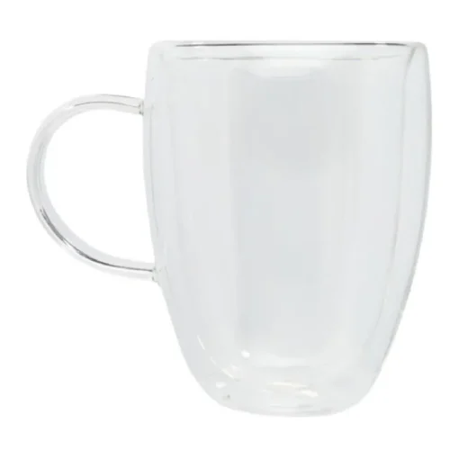 Gift Campaign Set 2 tazze due pareti con sottobicchieri bambù 350ml Cappuccino> Tazzine Da Caffè E Tazze Tè
