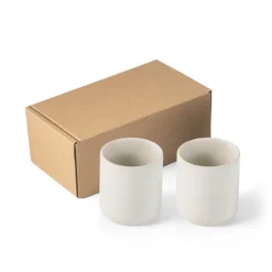 Gift Campaign Set 2 tazze in ceramica opache colori assortiti 280ml Home> Tazzine Da Caffè E Tazze Tè