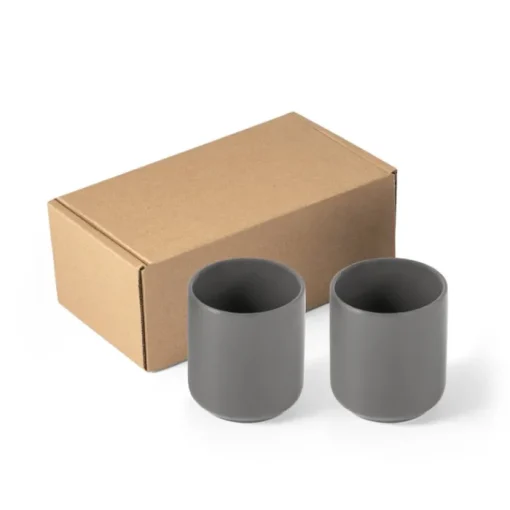 Gift Campaign Set 2 tazze in ceramica opache colori assortiti 280ml Home> Tazzine Da Caffè E Tazze Tè