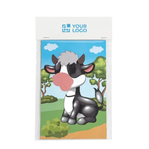 Gift Campaign Set adesivi in tre fogli 60 sticker soggetti animali Strickers> Giochi E Passatempo