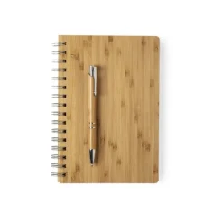 Gift Campaign Set block notes e penna in bambù in confezione Regalo Bambù></noscript> Taccuini Con Penna|Taccuini Ecologici