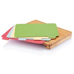 Gift Campaign Set composta da 4 taglieri in plastica per diversi tipi di cibo></noscript> Taglieri