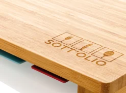 Gift Campaign Set composta da 4 taglieri in plastica per diversi tipi di cibo></noscript> Taglieri