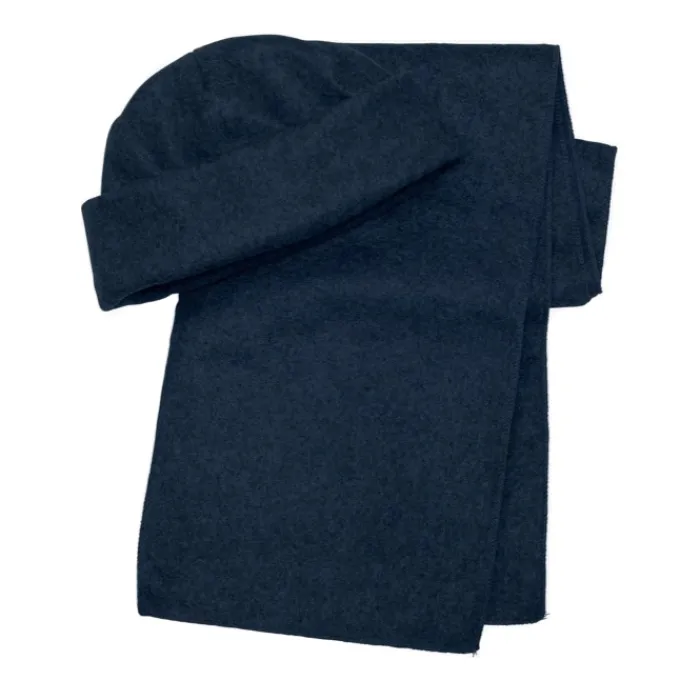 Gift Campaign Set composto da berretto e sciarpa personalizzabili in pile 200g/m2> Berretti Invernali