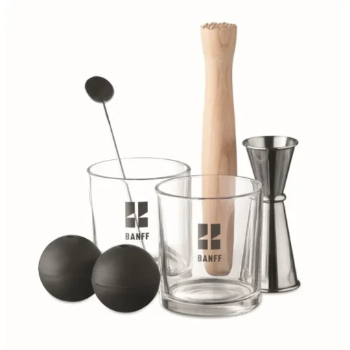 Gift Campaign Set con 7 accessori da barman per realizzare cocktail Night> Altri Utensili Da Cucina