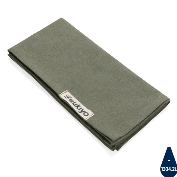 Gift Campaign Set con 4 tovaglioli personalizzati in cotone riciclato Ukiyo> Altri Utensili Da Cucina