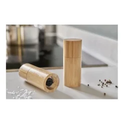 Gift Campaign Set con due macina spezie in bambù e ceramica da incidere></noscript> Altri Utensili Da Cucina