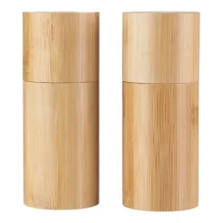 Gift Campaign Set con due macina spezie in bambù e ceramica da incidere></noscript> Altri Utensili Da Cucina