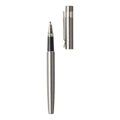 Gift Campaign Set con penna a sfera e roller in acciaio inox con inchiostro blu></noscript> Penne In Metallo
