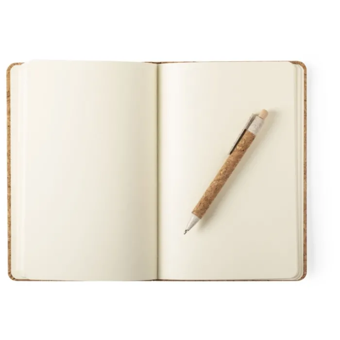 Gift Campaign Set con quaderno coeprtina sughero e penna in scatola regalo Corkstyle> Taccuini Con Penna|Taccuini Ecologici