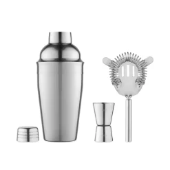 Gift Campaign Set da cocktail con shaker da 500ml in acciaio e accessori Bartender> Altri Utensili Da Cucina