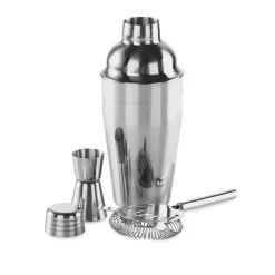 Gift Campaign Set da cocktail con shaker da 500ml in acciaio e accessori Bartender> Altri Utensili Da Cucina