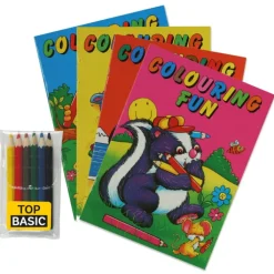 Gift Campaign Set da colorare con quaderno di 16 pagine e 6 matite colorate> Matite Colorate