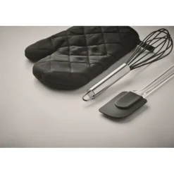 Gift Campaign Set da cucina con guanto da forno personalizzabile, frusta e spatola Cook> Altri Utensili Da Cucina