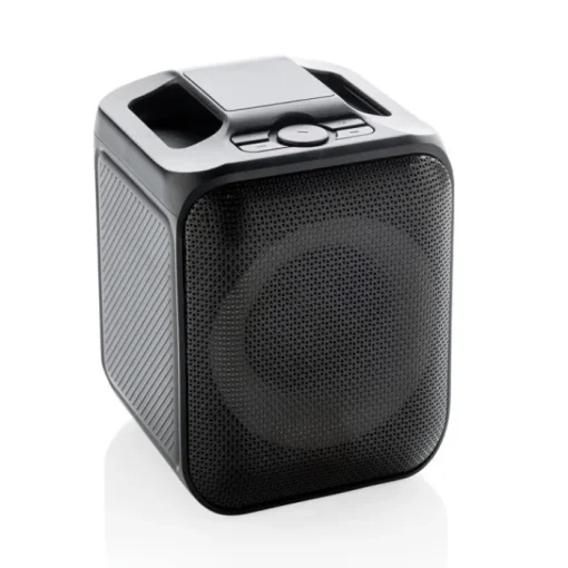 Gift Campaign Set da karaoke in plastica riciclata con 2 microfoni e altoparlante 5W> Casse Personalizzate