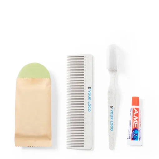 Gift Campaign Set da viaggio con spazzolino, dentifricio, sapone e pettine Essential> Accessori Da Viaggio