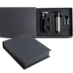 Gift Campaign Set da vino con vari utensili come cavatappi e taglia capsule> Gadget Per Vino