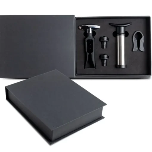 Gift Campaign Set da vino con vari utensili come cavatappi e taglia capsule> Gadget Per Vino