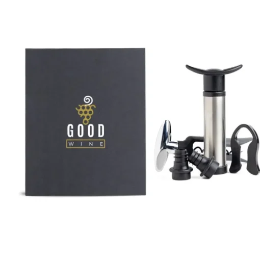 Gift Campaign Set da vino con vari utensili come cavatappi e taglia capsule> Gadget Per Vino
