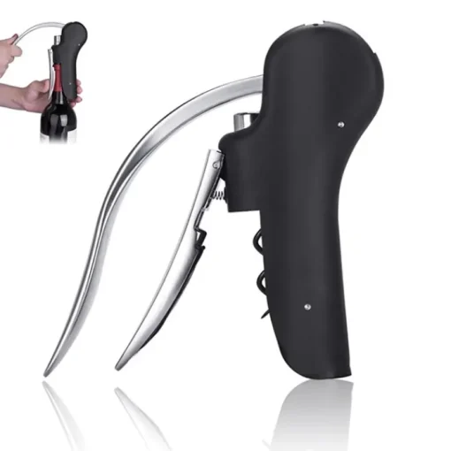Gift Campaign Set da vino glamour in acciaio inossidabile con 4 accessori in scatola> Gadget Per Vino