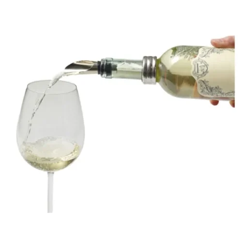 Gift Campaign Set da vino in cofanetto circolare con 4 accessori in acciaio inox> Gadget Per Vino|Cavatappi Personalizzati