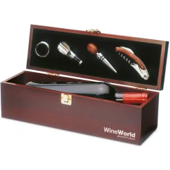 Gift Campaign Set da vino personalizzati con cofanetto di e 4 accessori Classic><noscript><img width=