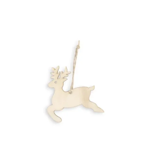 Gift Campaign Set di 3 addobbi natalizi da appendere in compensato Forest> Gadget Natalizi
