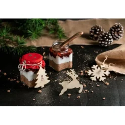 Gift Campaign Set di 3 addobbi natalizi da appendere in compensato Forest></noscript> Gadget Natalizi