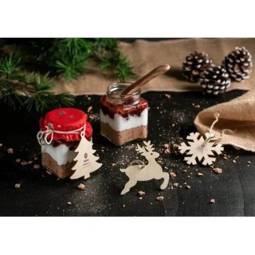 Gift Campaign Set di 3 addobbi natalizi da appendere in compensato Forest> Gadget Natalizi