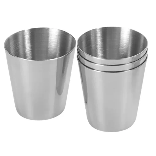 Gift Campaign Set di 4 bicchierini da shot in acciaio 25 ml personalizzabili Snaps> Altri Utensili Da Cucina