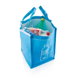 Gift Campaign Set di 3 buste per la raccolta differenziata realizzate in PP Planet> Borse Di Tela Personalizzate