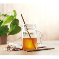 Gift Campaign Set di 2 cannucce in legno bambú con spazzolina Bamboo></noscript> Altri Utensili Da Cucina