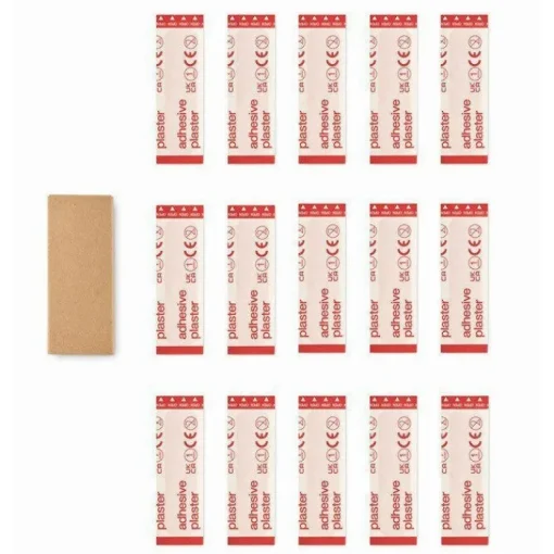 Gift Campaign Set di 15 cerotti in scatola personalizzabile di carta riciclata> Bicchieri Take Away