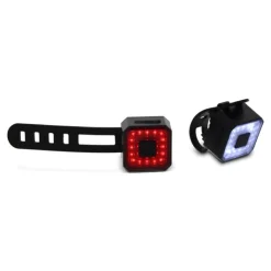 Gift Campaign Set di 2 luci fredde quadrate ricaricabili per la bicicletta 15J></noscript> Torce|Gadget Per Bicicletta